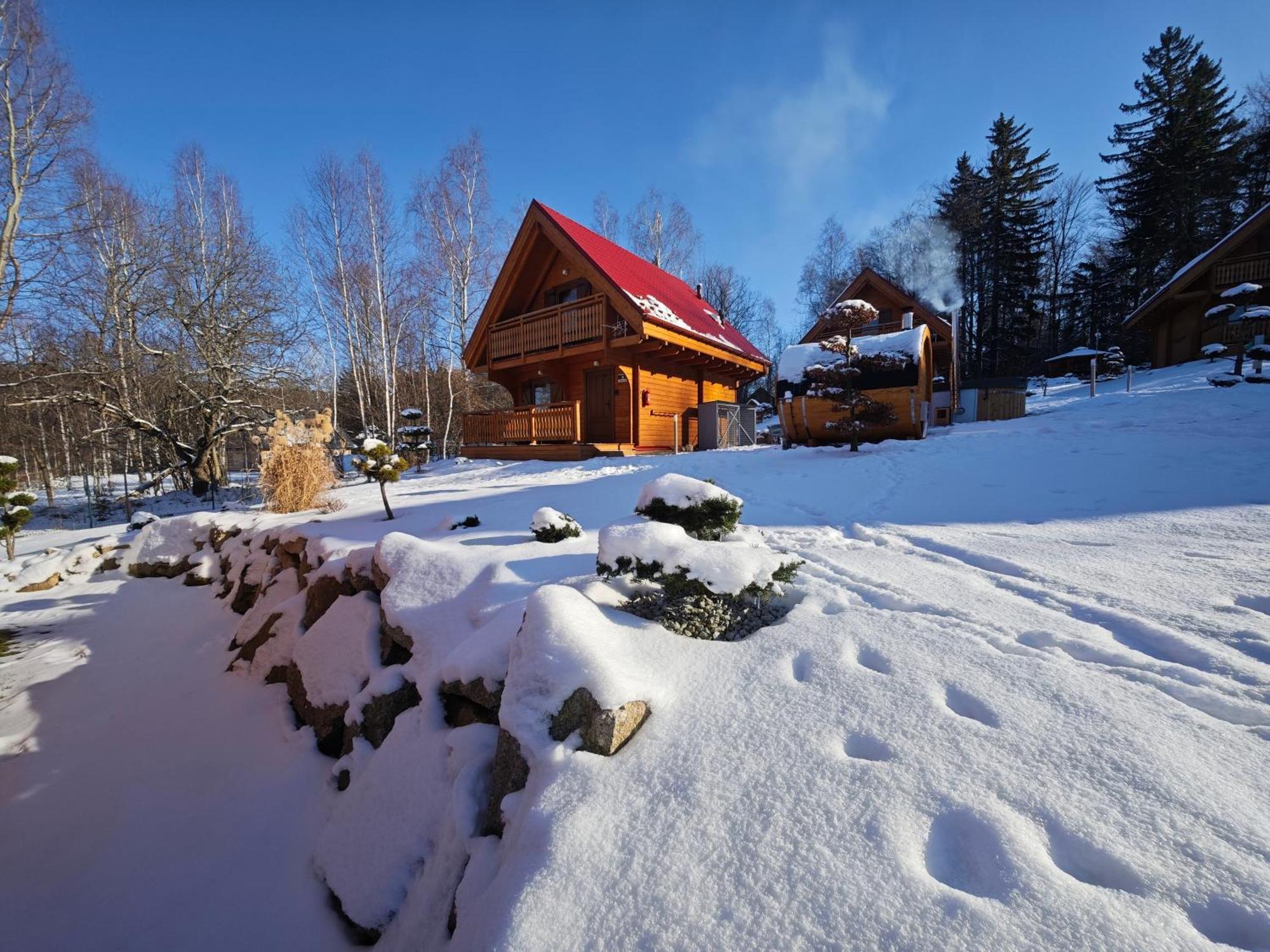 Gorskie Wytchnienie Domki Karkonosze Piechowice  Extérieur photo